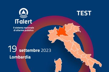 Test IT-alert in Lombardia del 19 settembre 2023